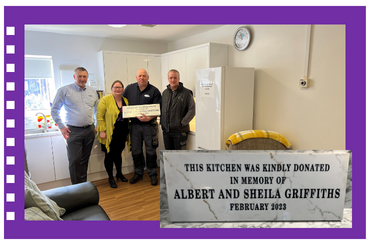New Kitchen donated to Long-Term Unit
